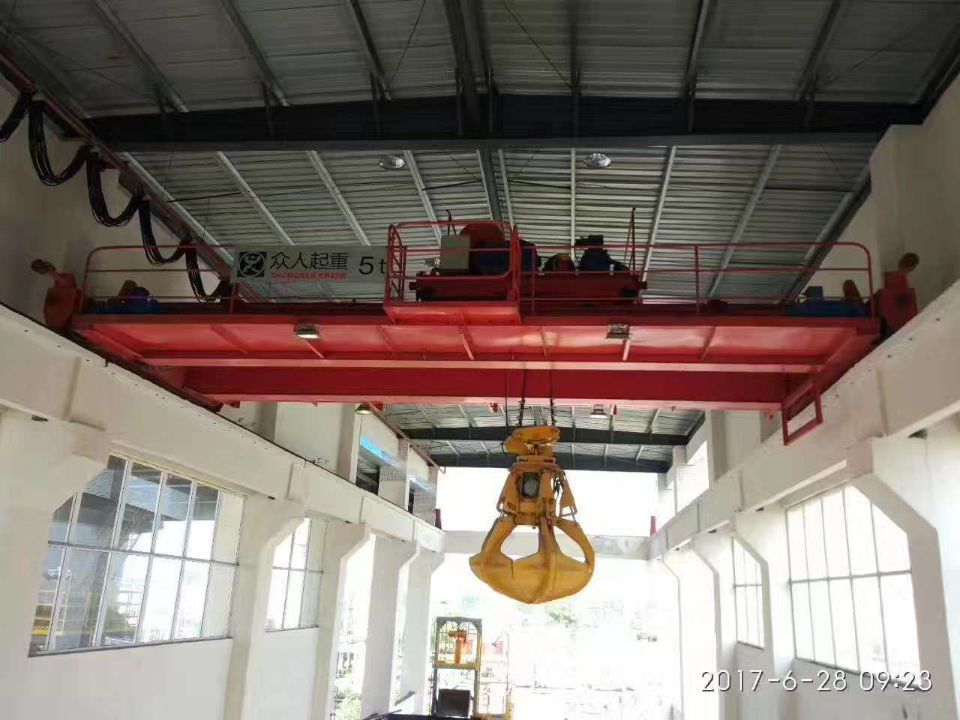 抓斗起重機工程案例